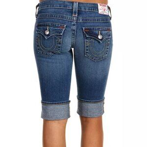 TRUE RELIGION SOPHIE CROPPED JEANS SZ 27